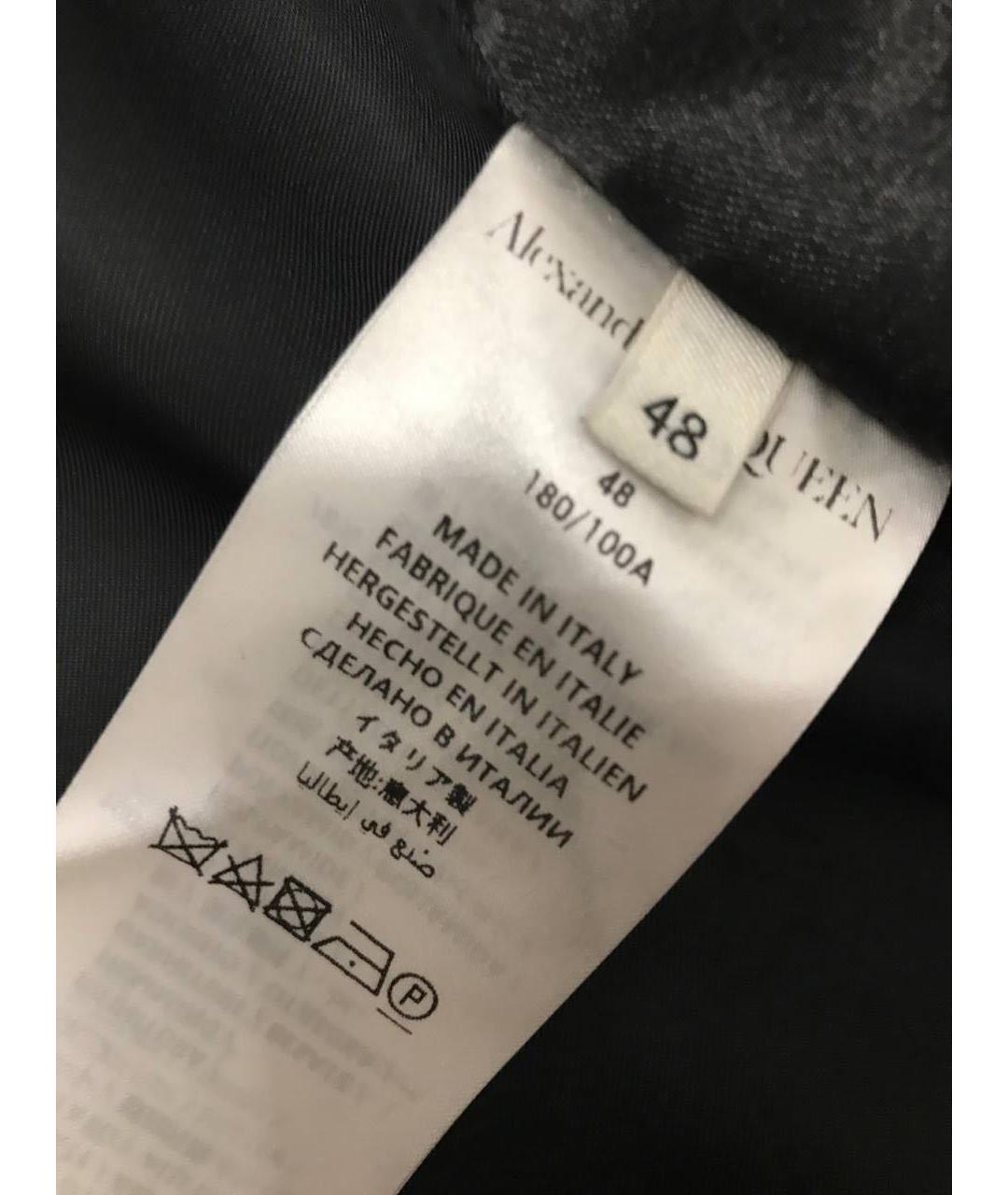 ALEXANDER MCQUEEN Черный жакет/пиджак, фото 5