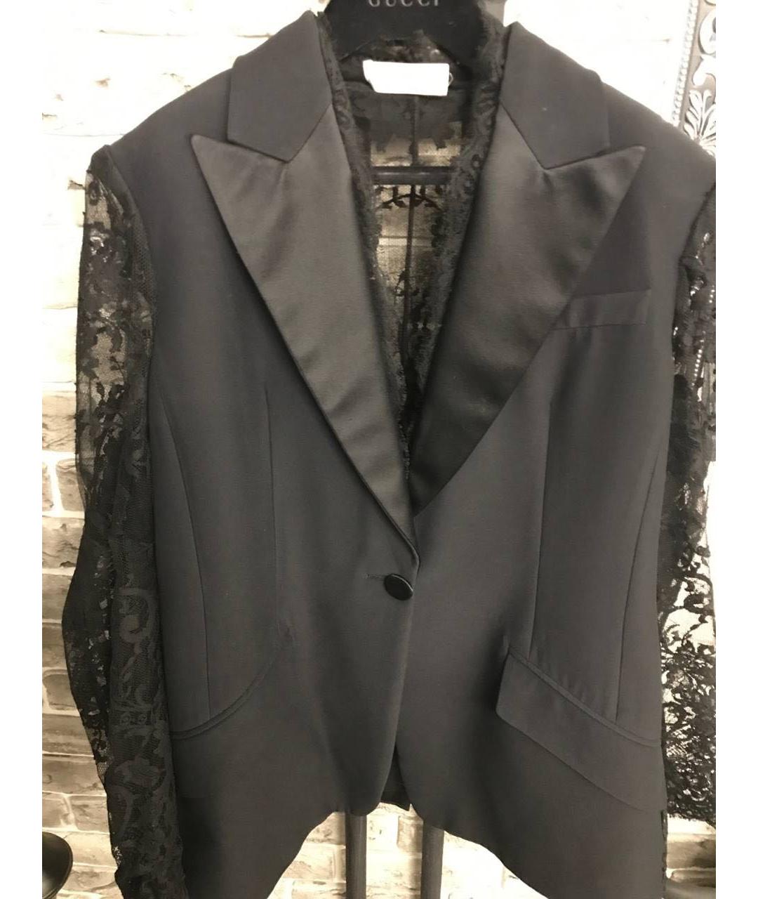 ALEXANDER MCQUEEN Черный жакет/пиджак, фото 6