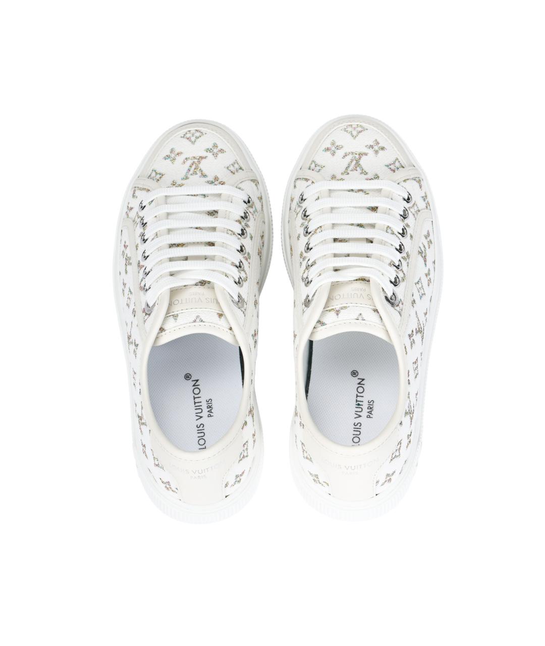 LOUIS VUITTON Белые кеды, фото 3