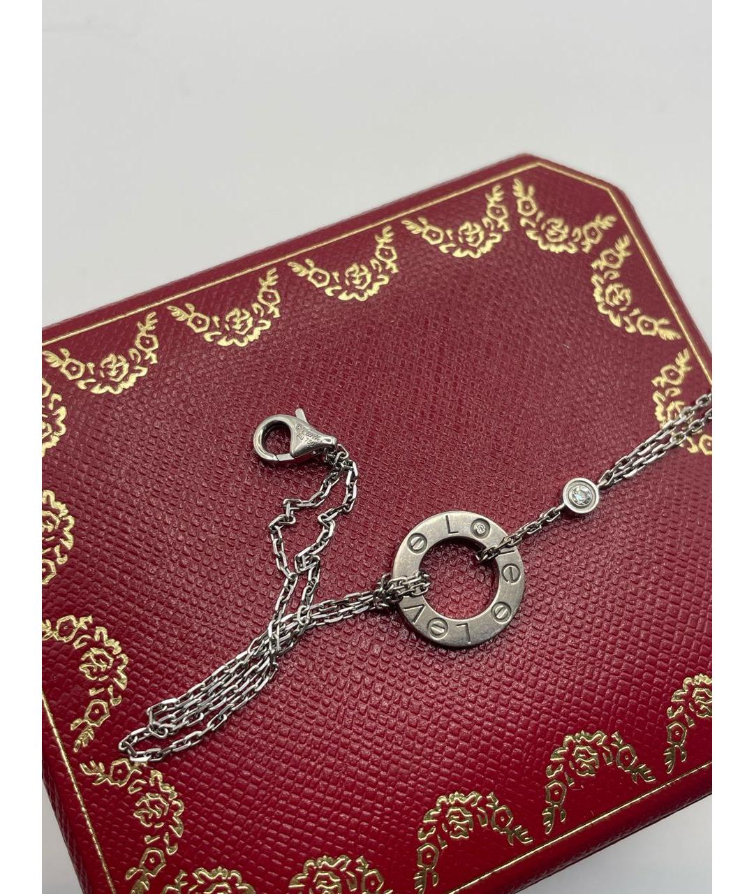 CARTIER Золотой браслет из белого золота, фото 4