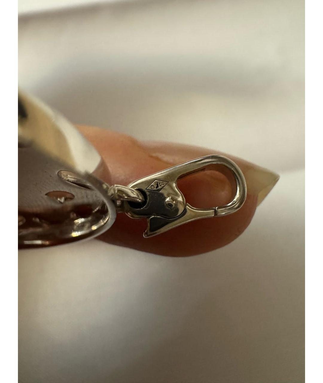 CARTIER Серебрянный кулон из белого золота, фото 4