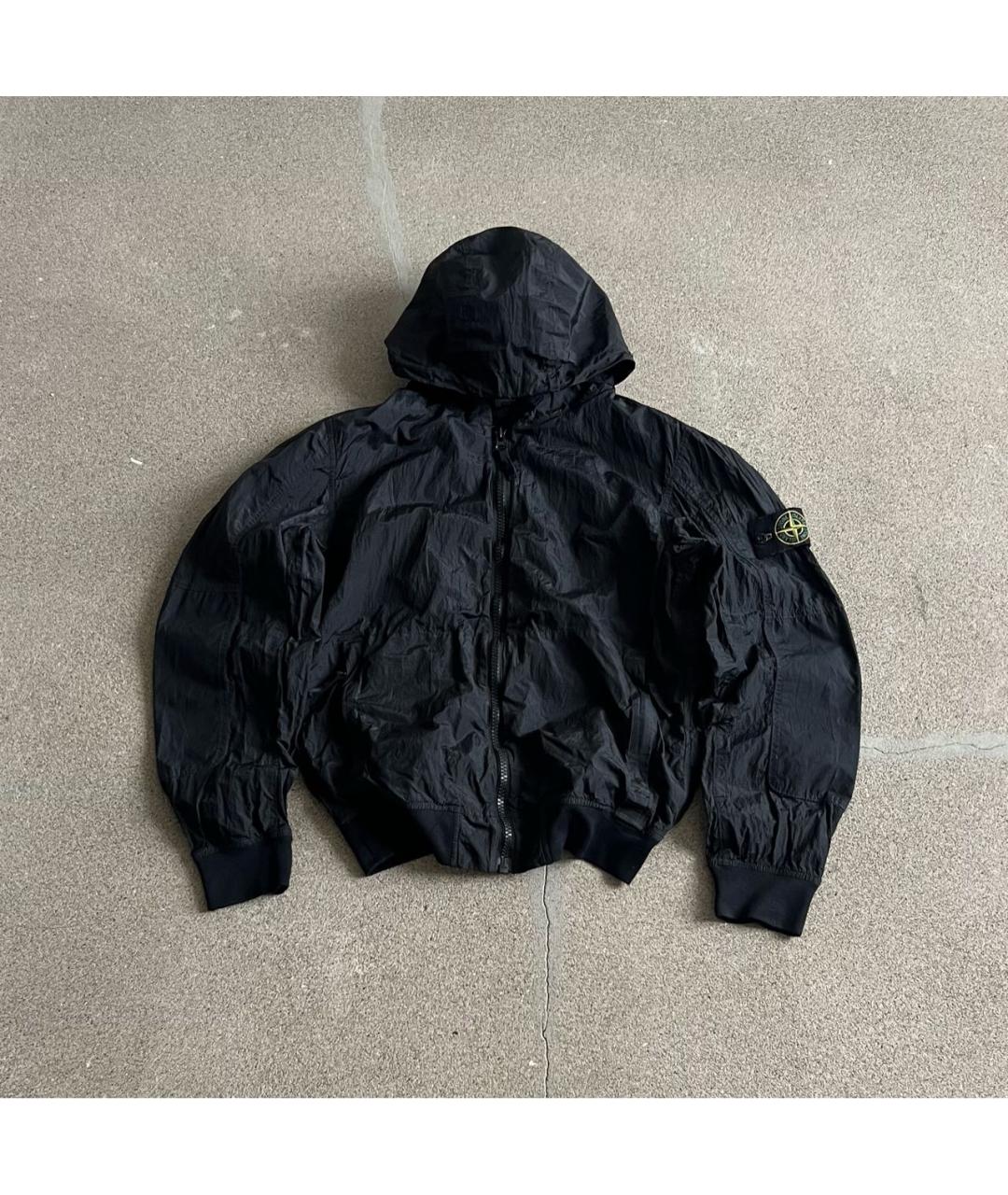 STONE ISLAND Черная куртка, фото 5