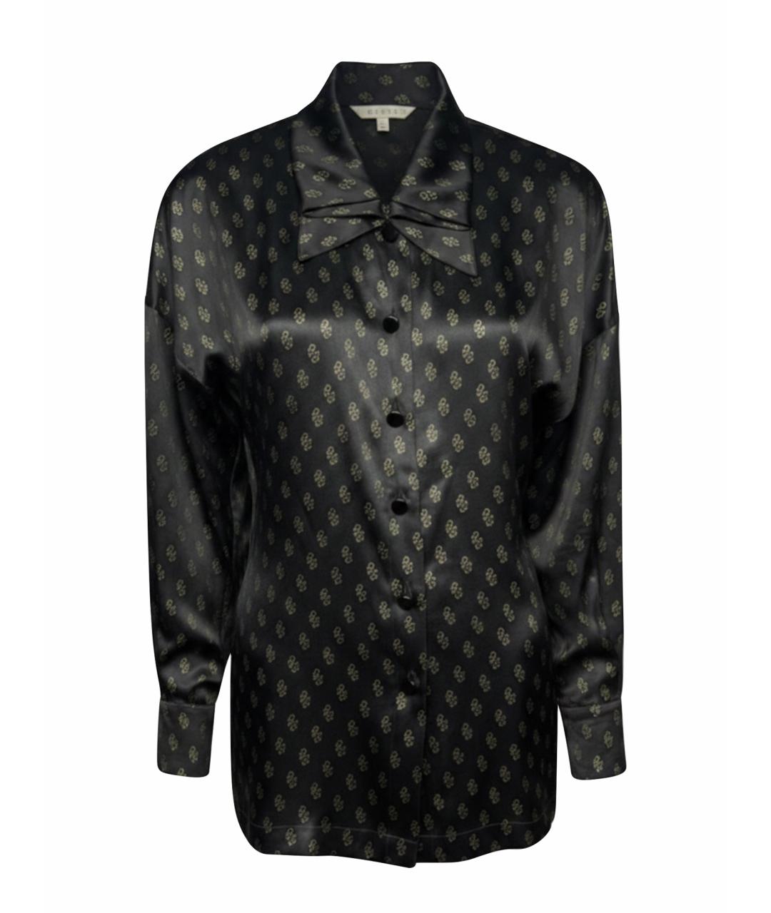 ESCADA Черная шелковая блузы, фото 1