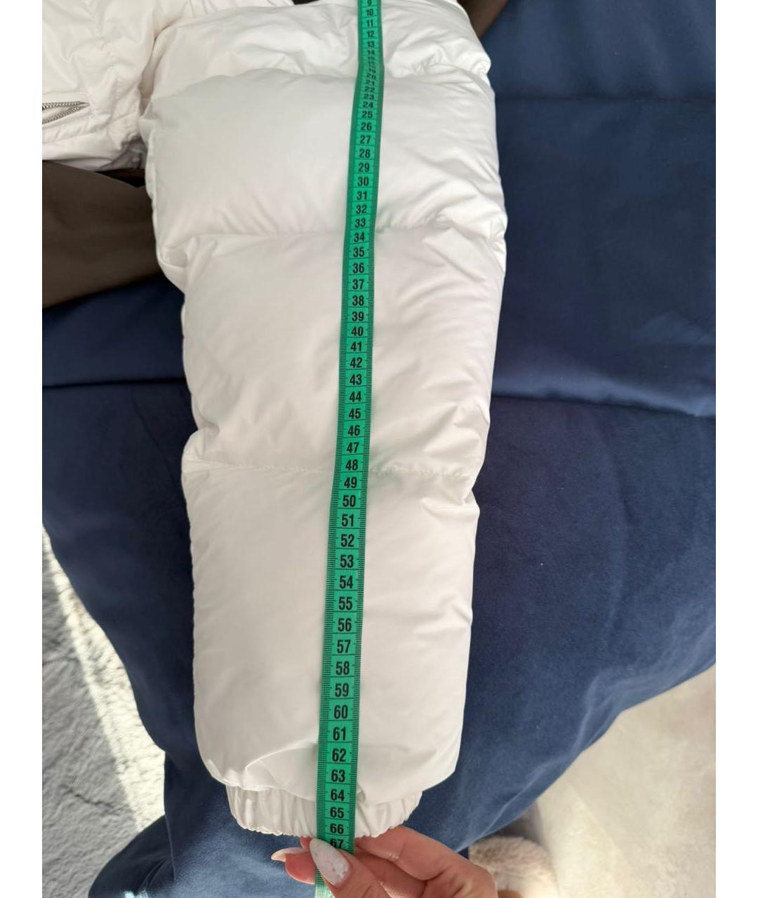 VTMNTS Белый полиэстеровый пуховик, фото 6