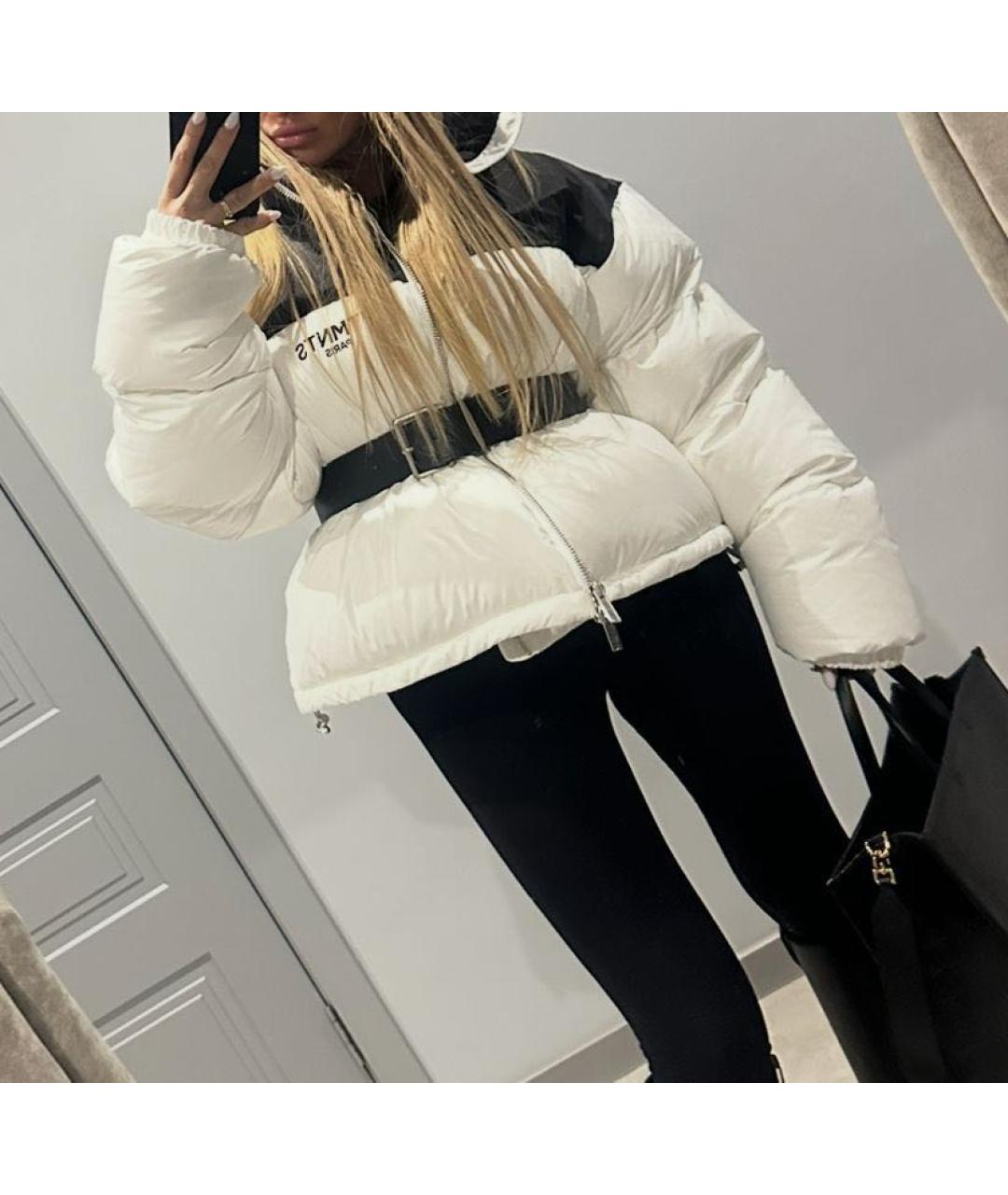 VTMNTS Белый полиэстеровый пуховик, фото 5