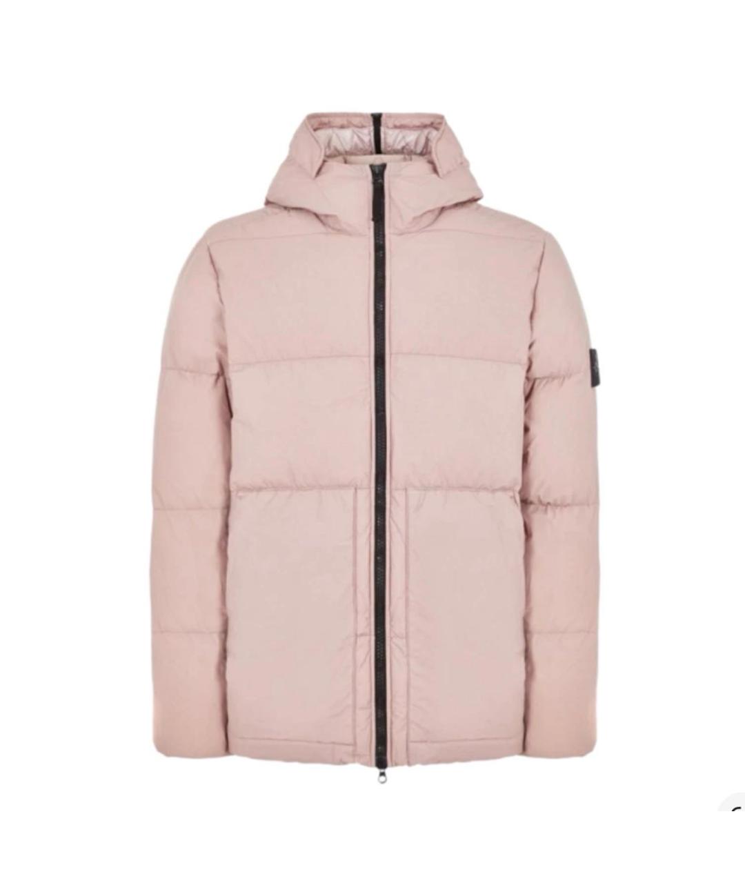STONE ISLAND Розовый пуховик, фото 9