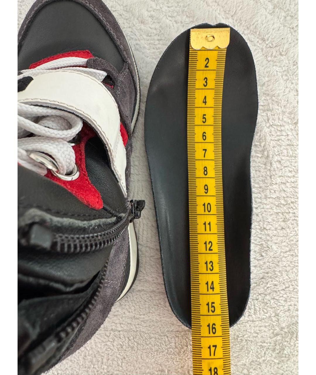 DSQUARED2 KIDS Серые замшевые ботинки, фото 7