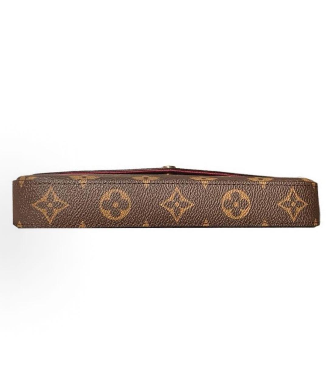 LOUIS VUITTON Коричневая сумка через плечо, фото 5