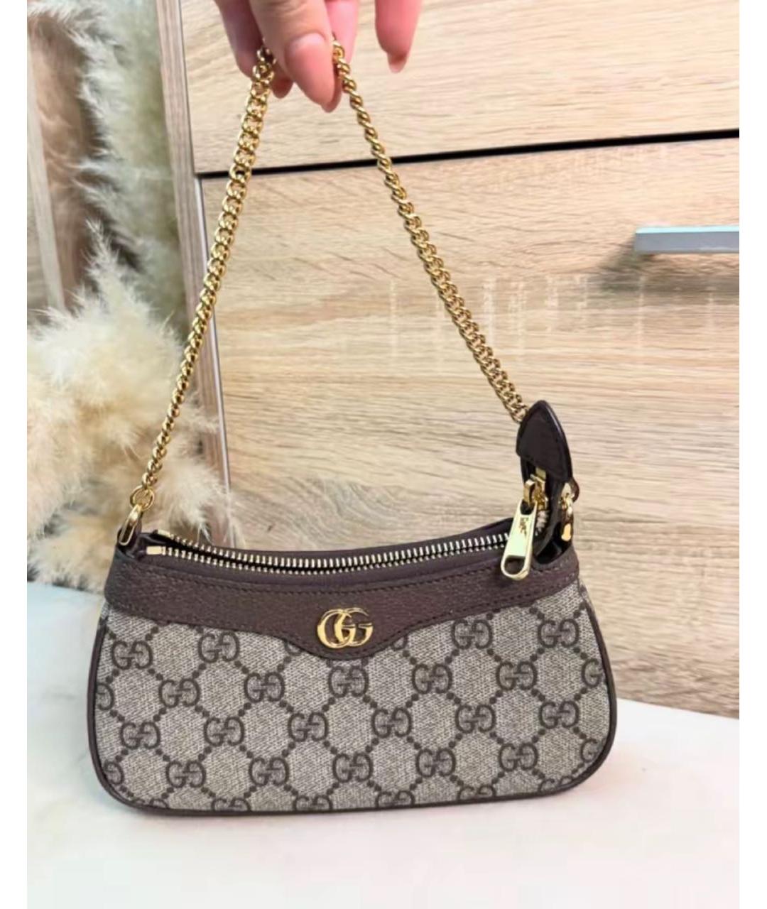 GUCCI Бежевая сумка через плечо, фото 4