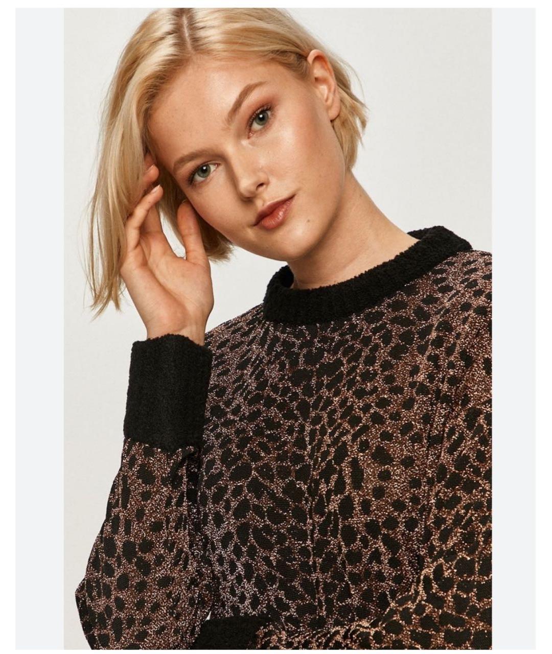 PINKO Черное вискозное повседневное платье, фото 3