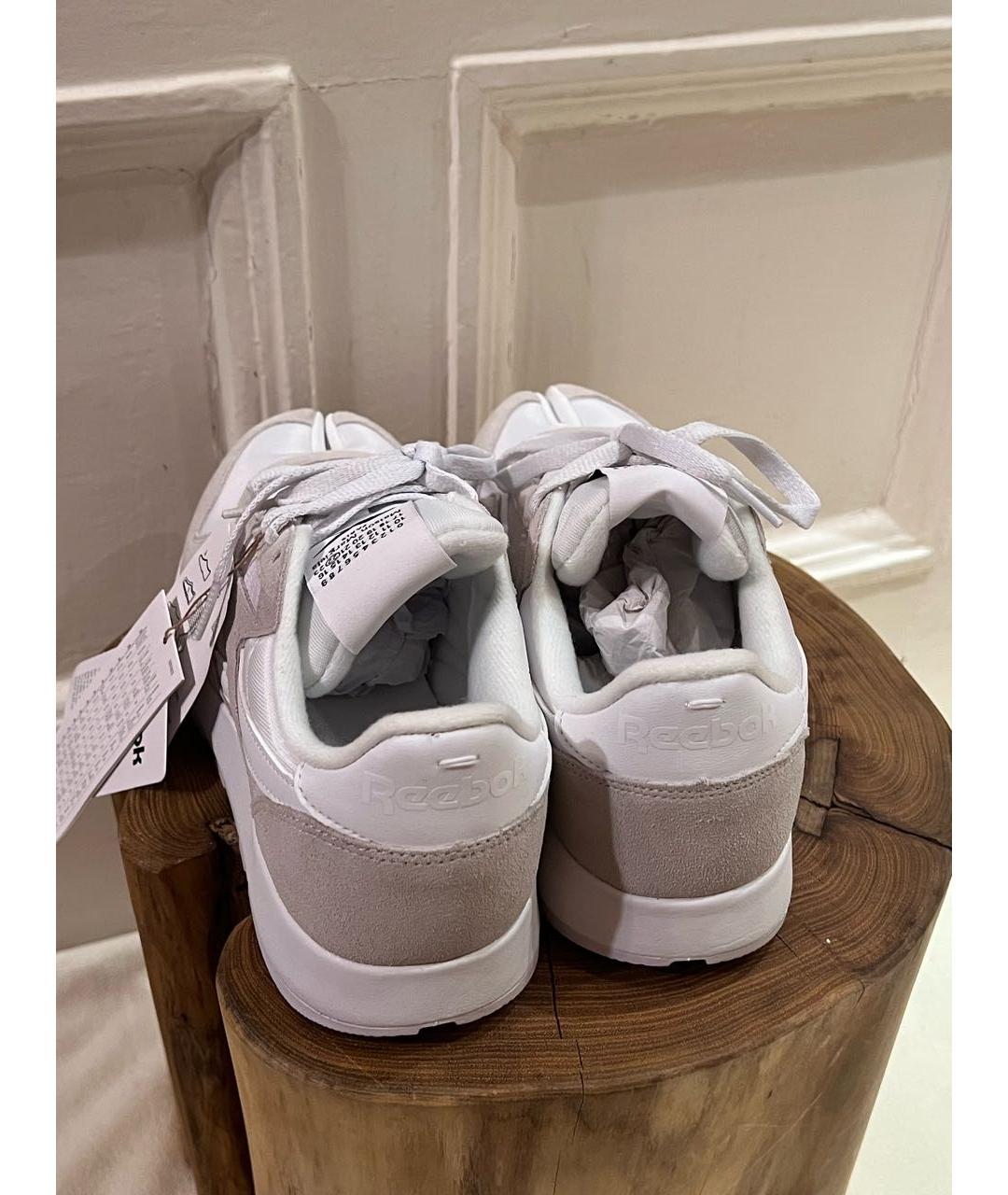 MAISON MARGIELA Белые низкие кроссовки / кеды, фото 4