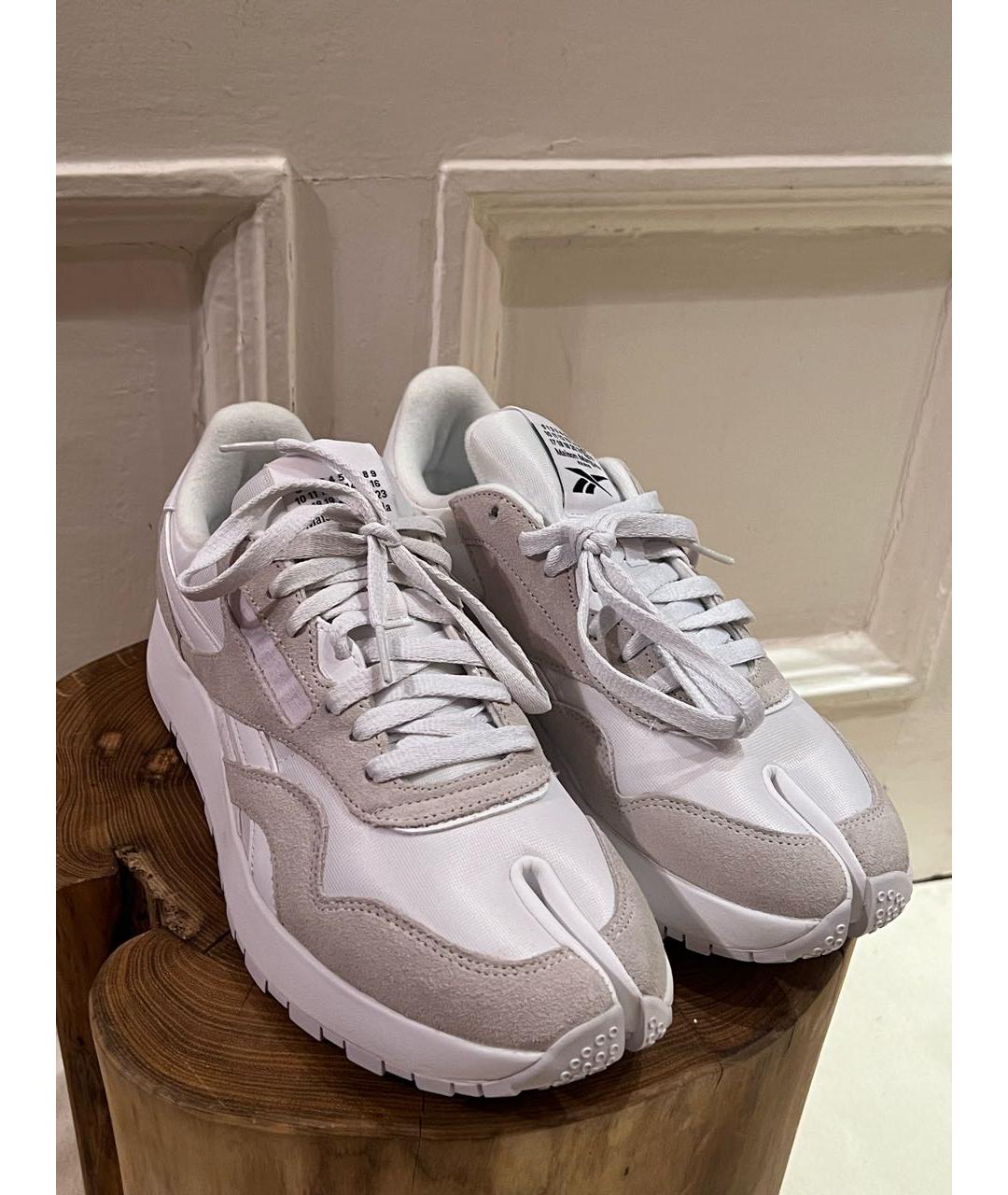 MAISON MARGIELA Белые низкие кроссовки / кеды, фото 3