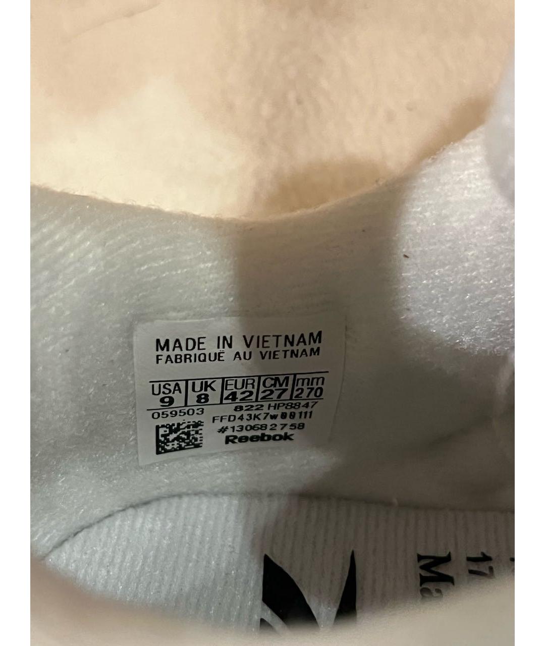 MAISON MARGIELA Белые низкие кроссовки / кеды, фото 5