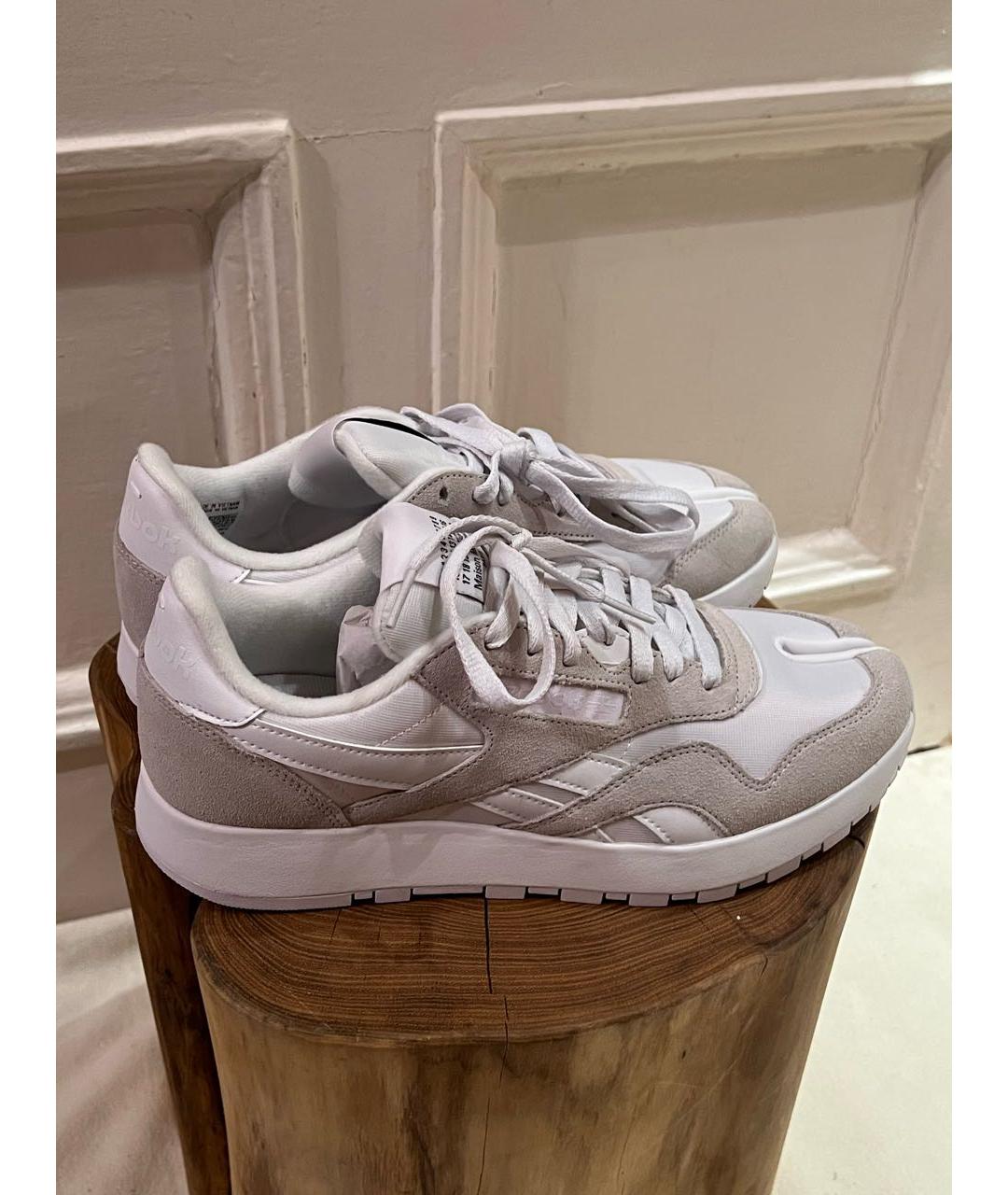 MAISON MARGIELA Белые низкие кроссовки / кеды, фото 6