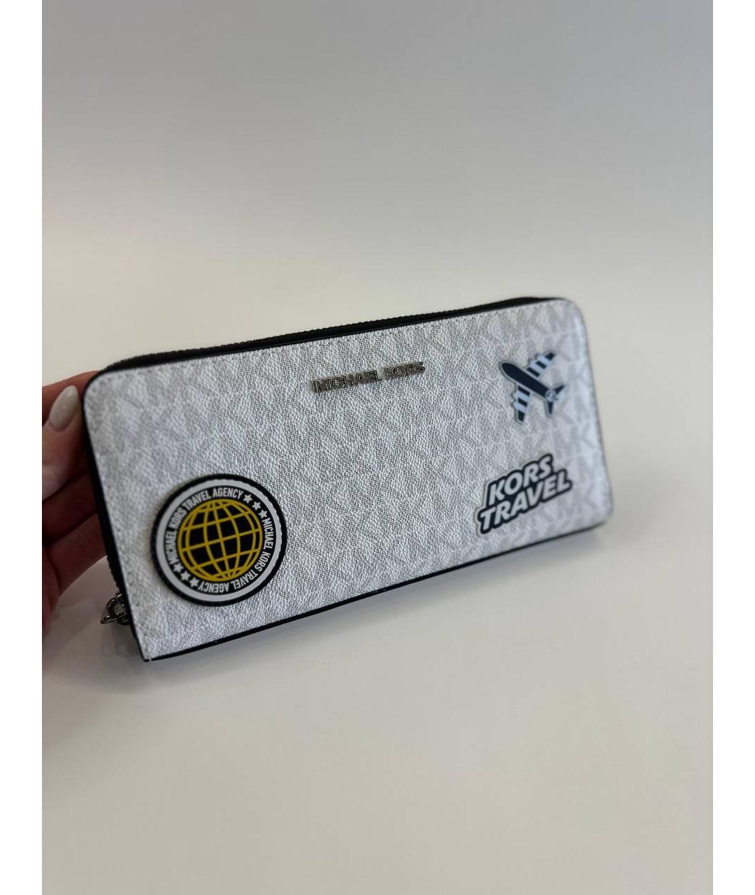MICHAEL KORS Белый кошелек, фото 2