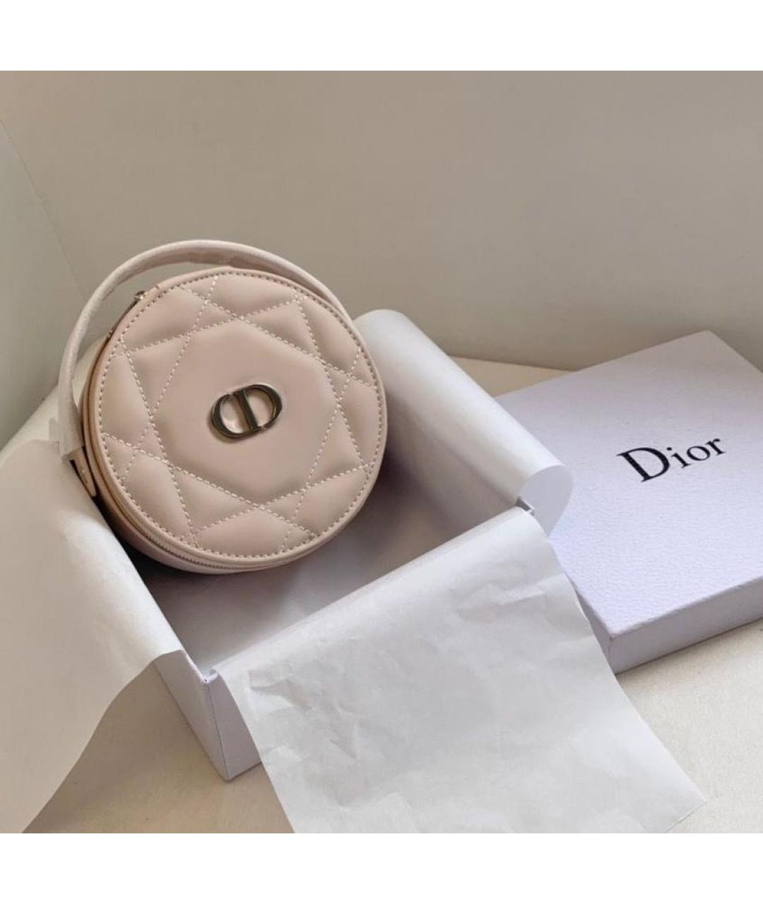 DIOR BEAUTY Бежевая косметичка, фото 5