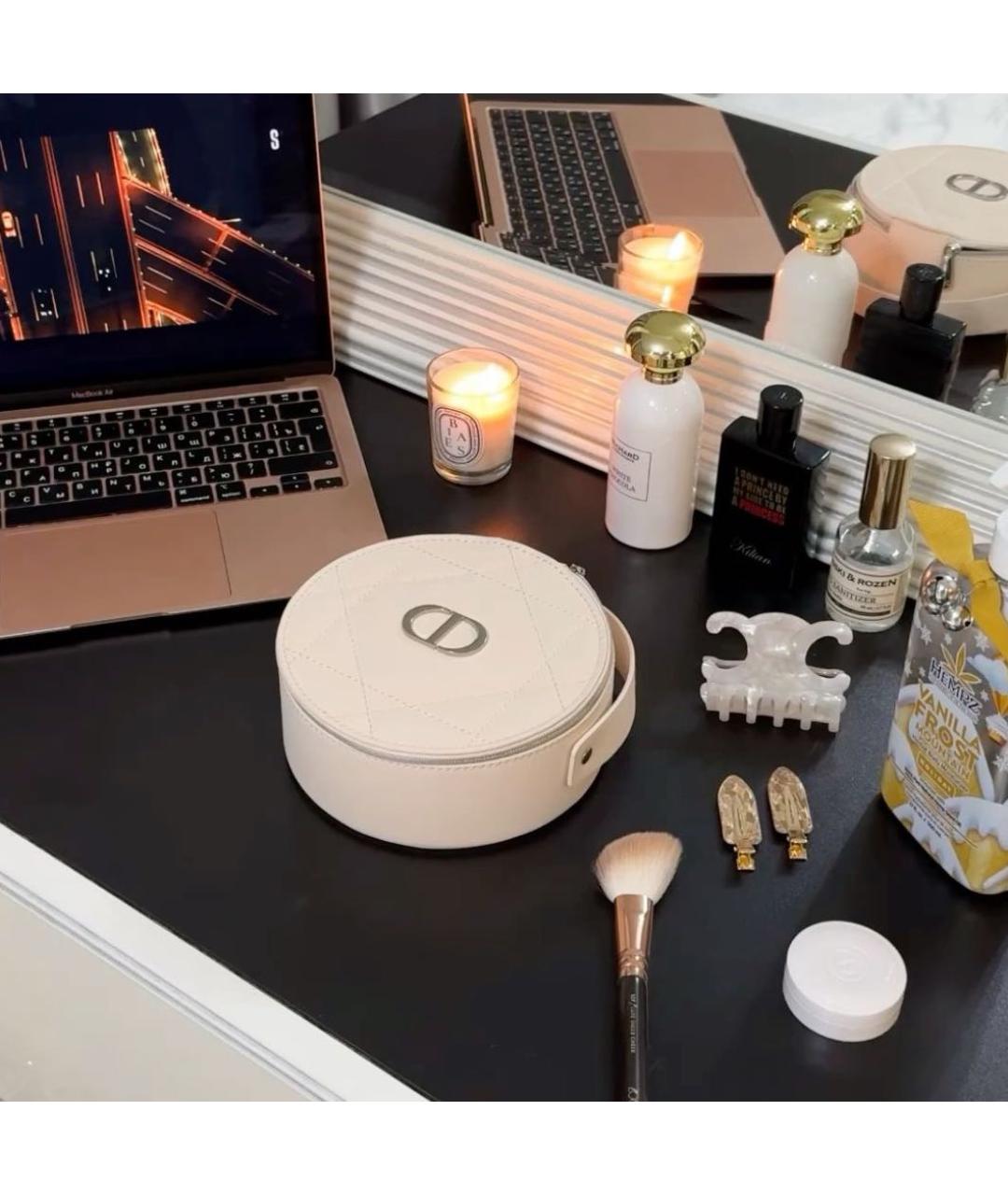 DIOR BEAUTY Бежевая косметичка, фото 3