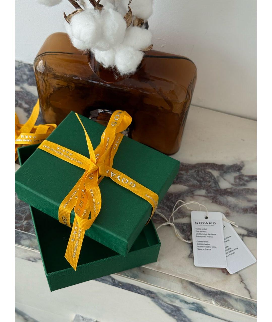 GOYARD Зеленый кардхолдер, фото 8