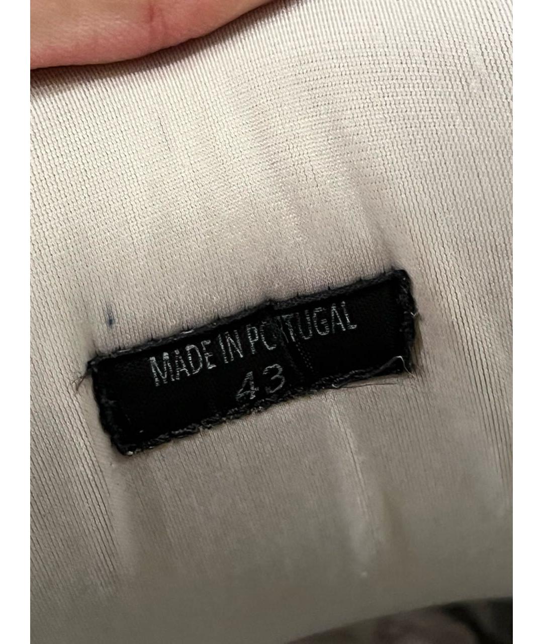 LANVIN Мульти текстильные низкие кроссовки / кеды, фото 5