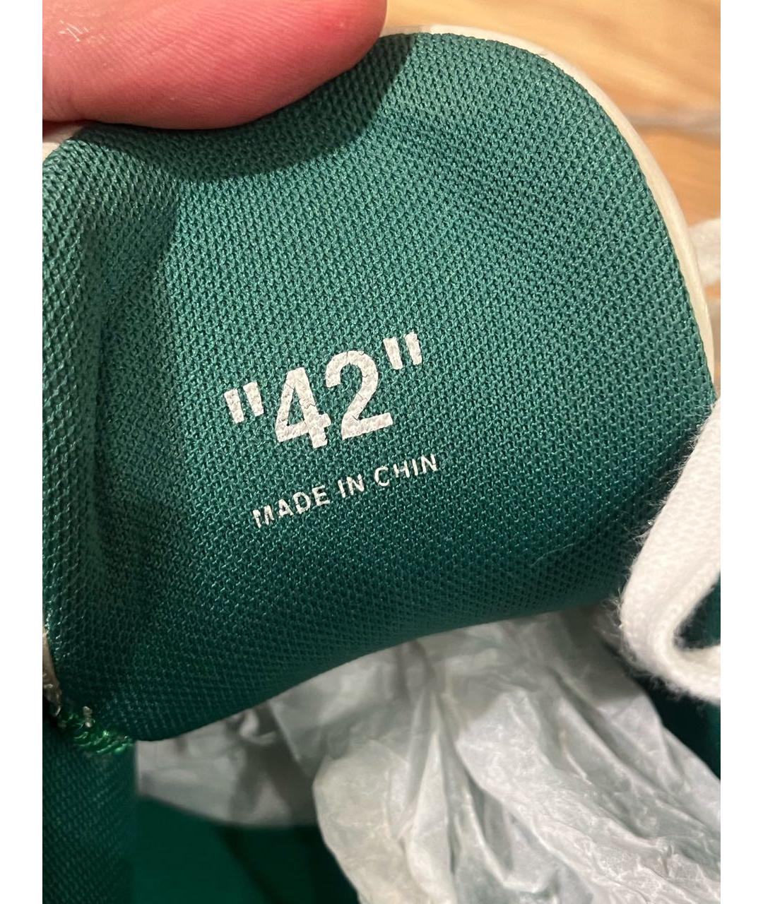 OFF-WHITE Белые кожаные низкие кроссовки / кеды, фото 5