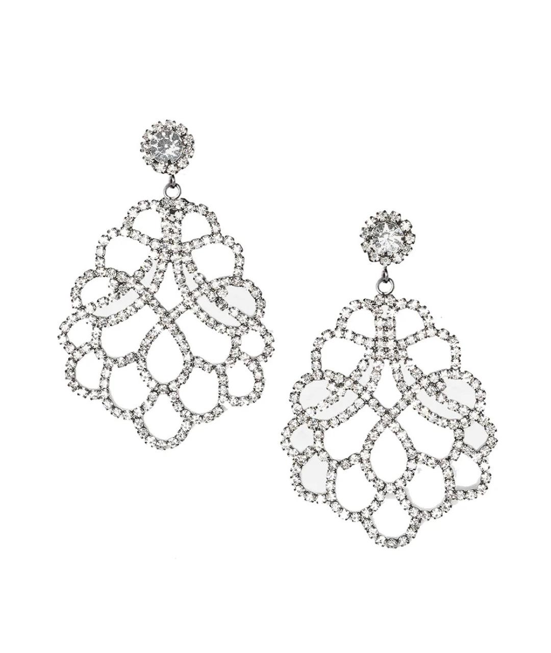 KENNETH JAY LANE Серебряные клипсы, фото 9