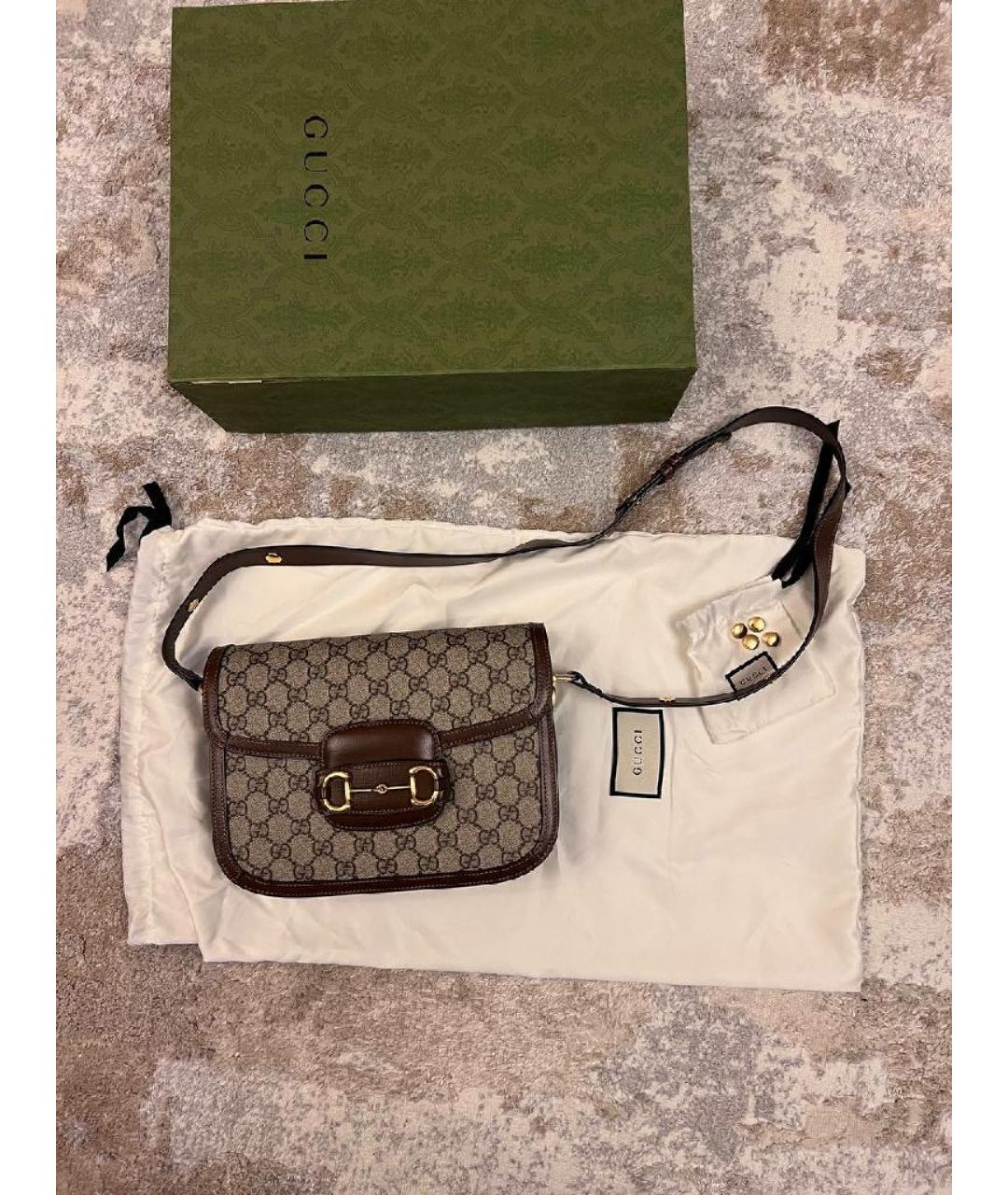 GUCCI Бежевая сумка через плечо, фото 7