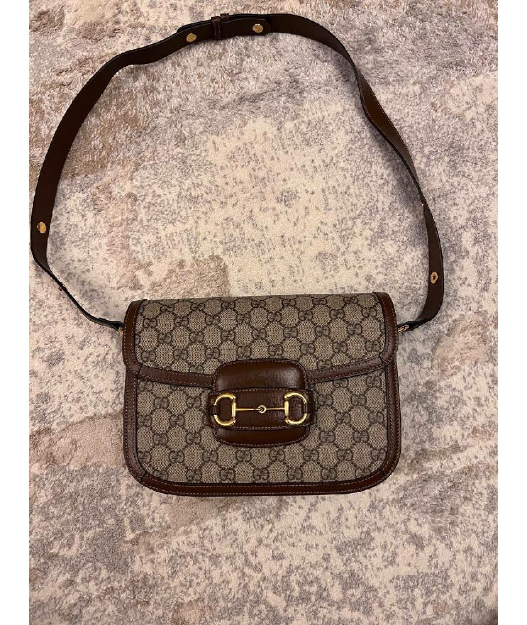 GUCCI Бежевая сумка через плечо, фото 10