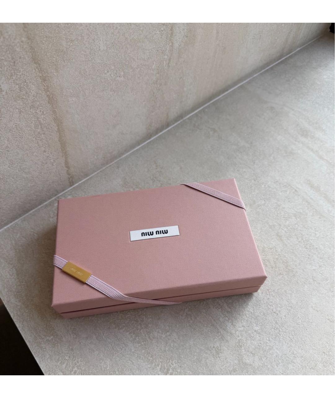 MIU MIU Коричневый кожаный ремень, фото 5