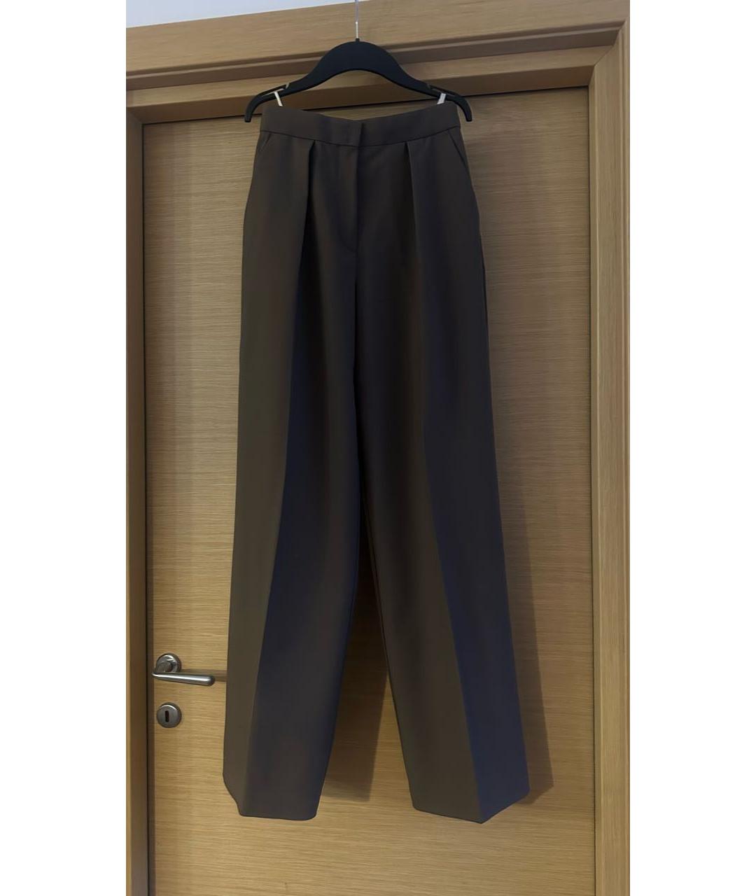 12 STOREEZ Коричневый полиэстеровый костюм с брюками, фото 5