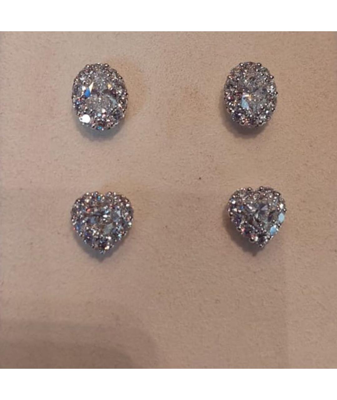 GRAFF Серебряные серьги из белого золота, фото 3