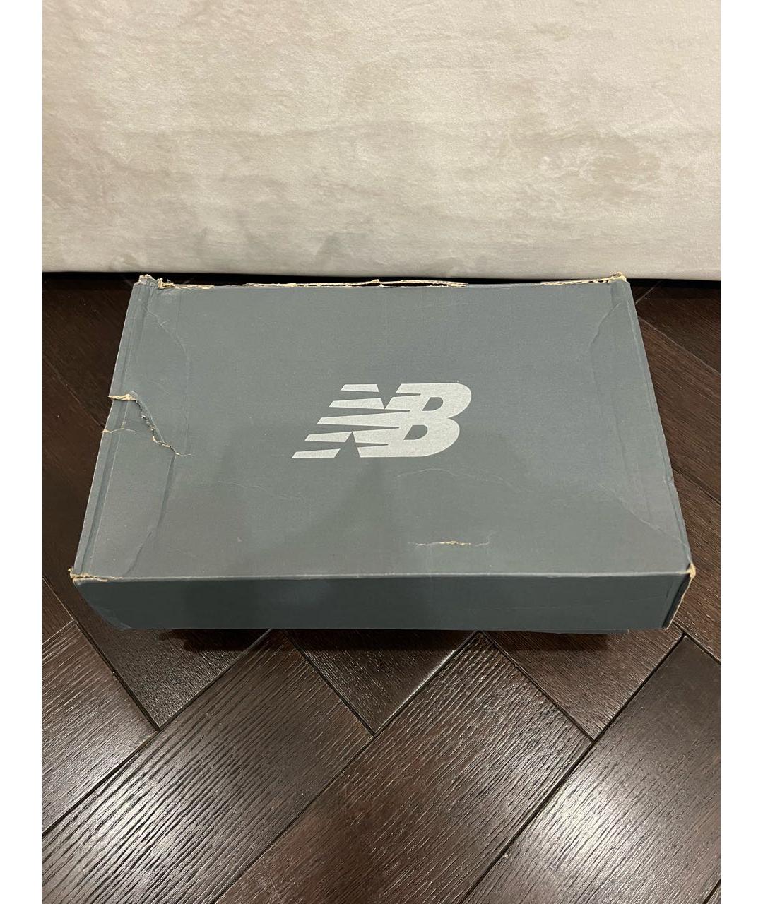 NEW BALANCE Черные замшевые низкие кроссовки / кеды, фото 7