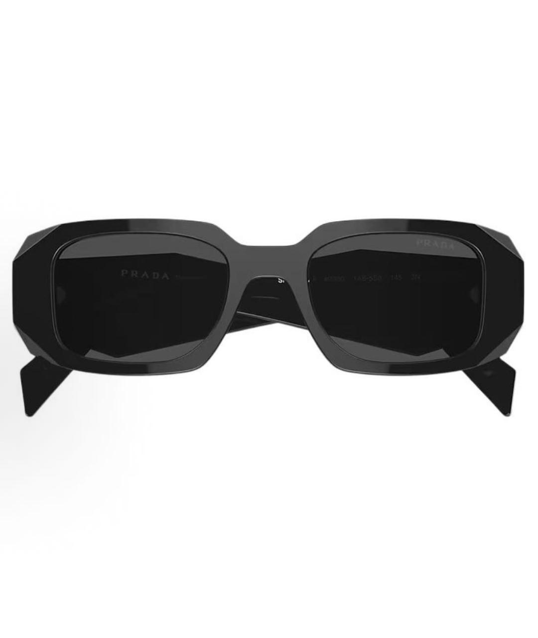 PRADA Черные солнцезащитные очки, фото 4