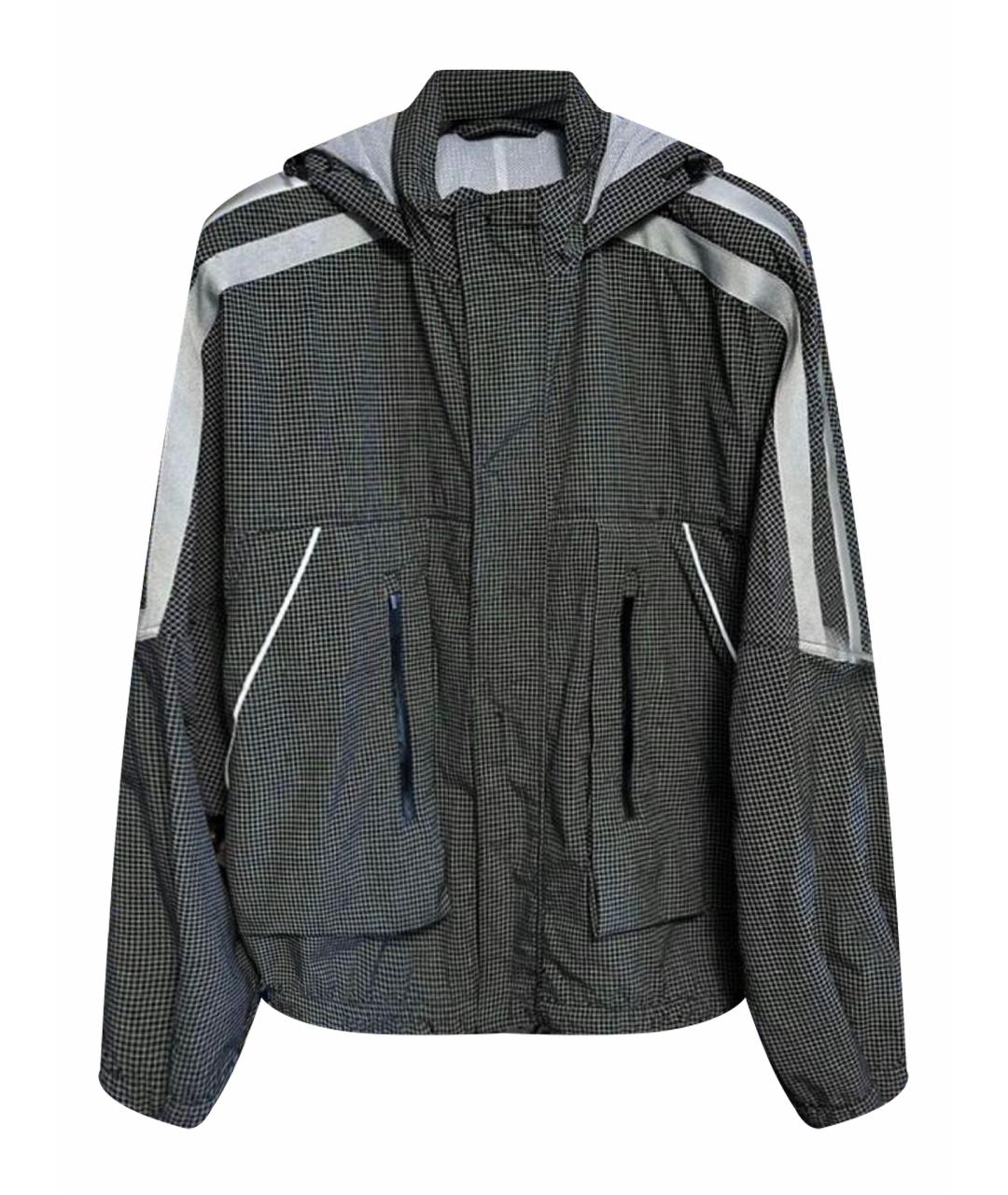 TRUSSARDI Антрацитовая полиамидовая куртка, фото 1