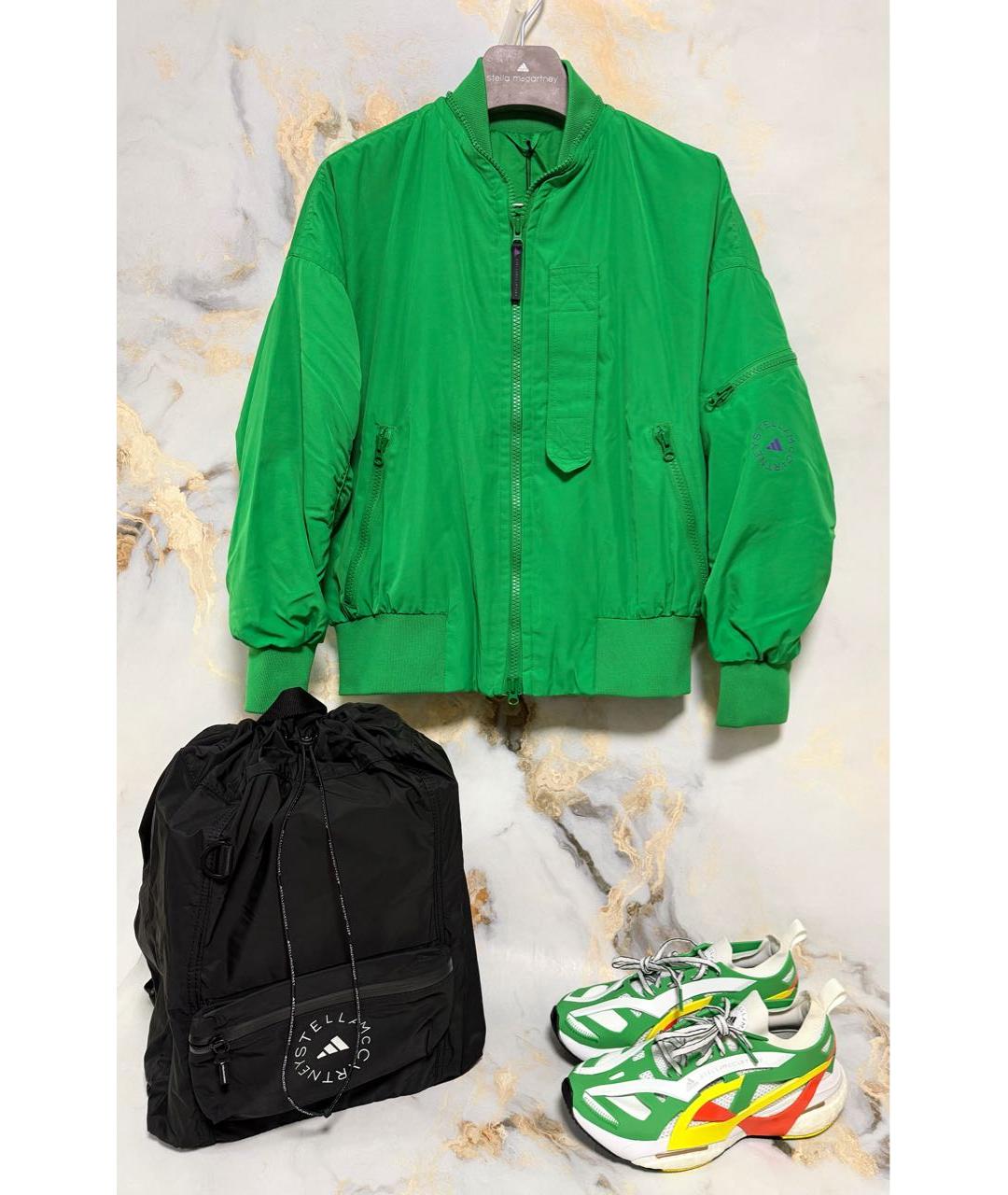 ADIDAS BY STELLA MCCARTNEY Зеленая куртка, фото 2