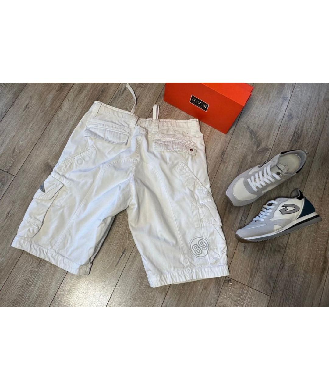BOGNER Белые хлопковые шорты, фото 2