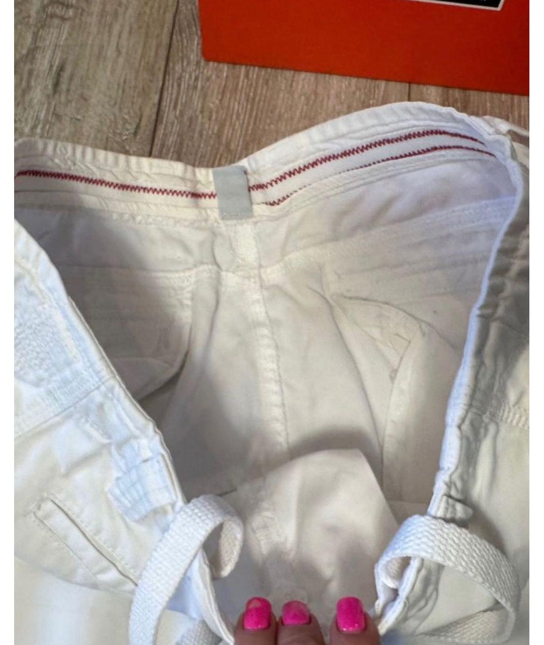BOGNER Белые хлопковые шорты, фото 3