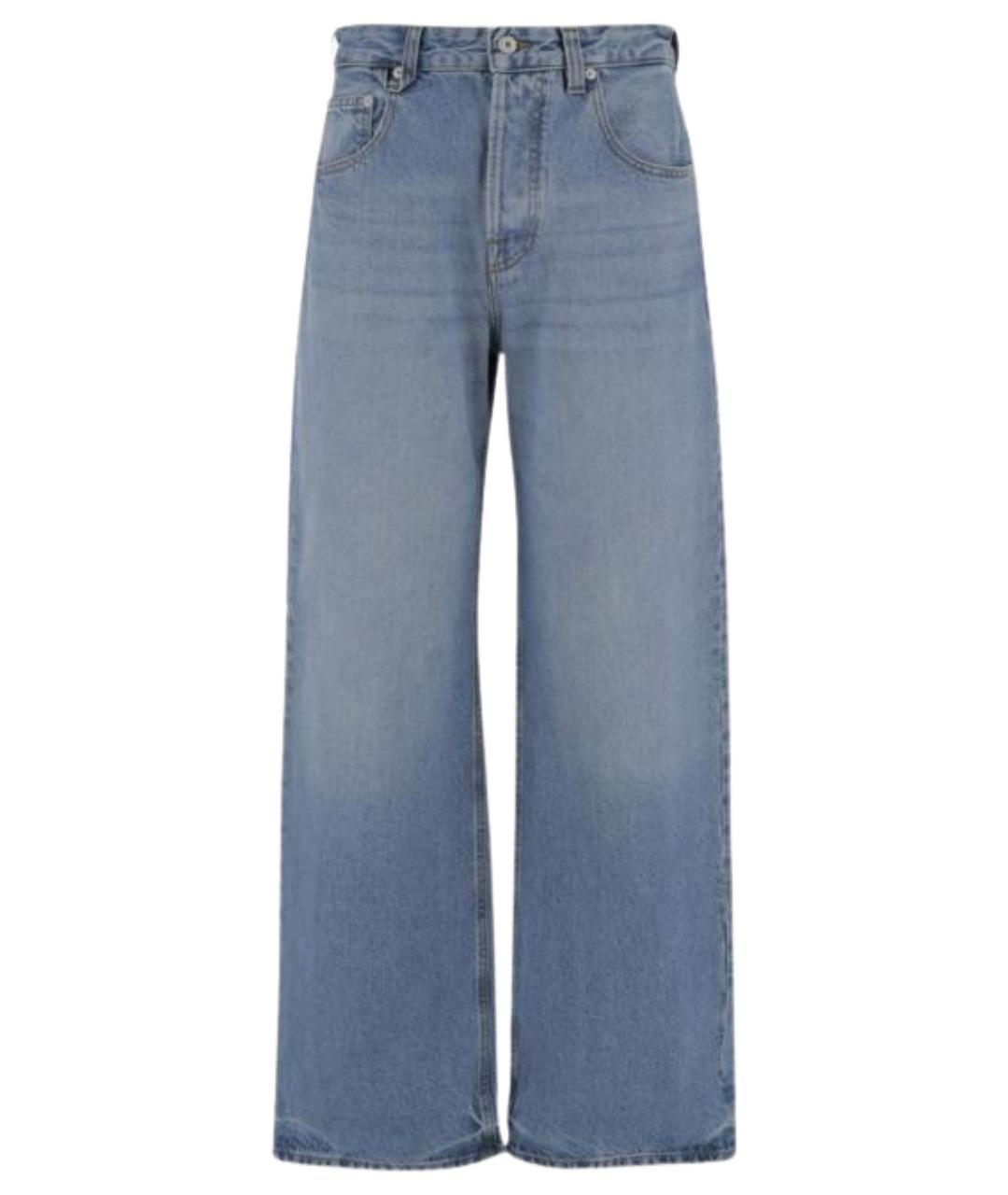 JACQUEMUS Голубые джинсы клеш, фото 1