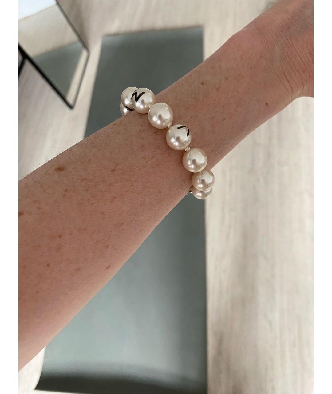 VETEMENTS Белый пластиковый браслет, фото 3