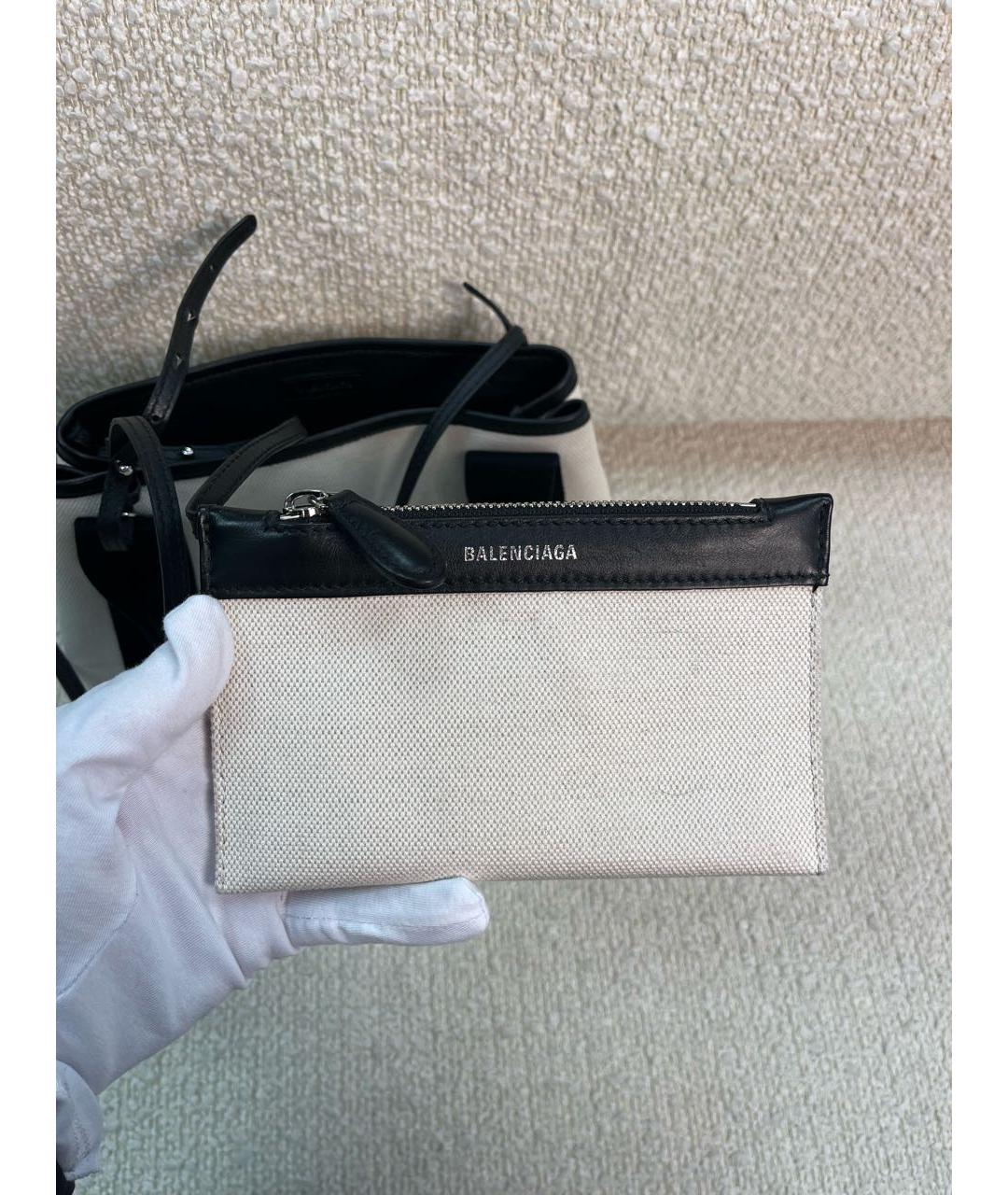 BALENCIAGA Мульти тканевая сумка с короткими ручками, фото 8
