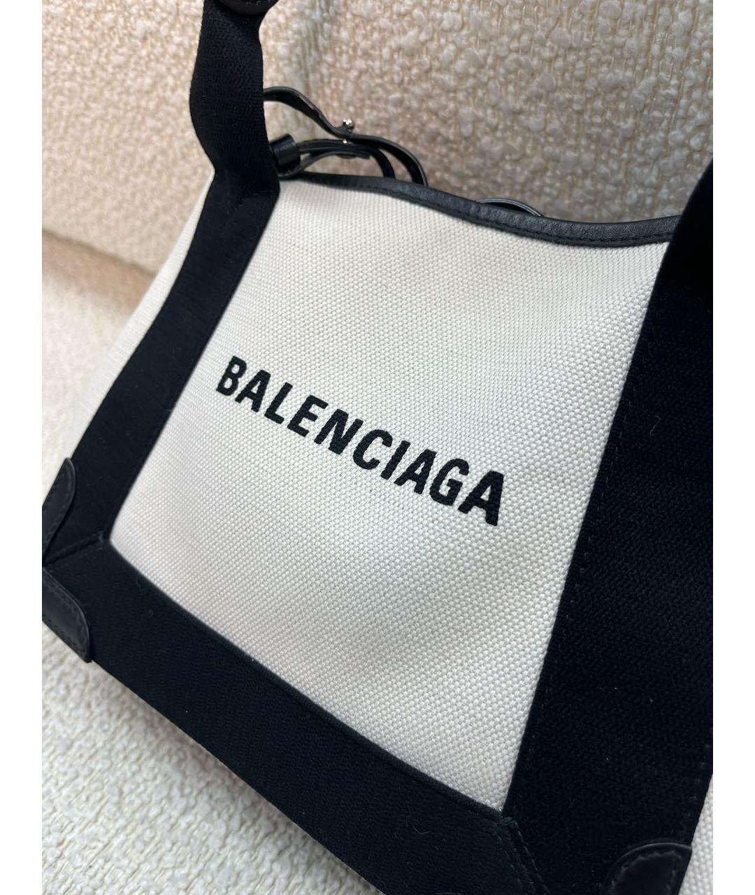 BALENCIAGA Мульти тканевая сумка с короткими ручками, фото 6