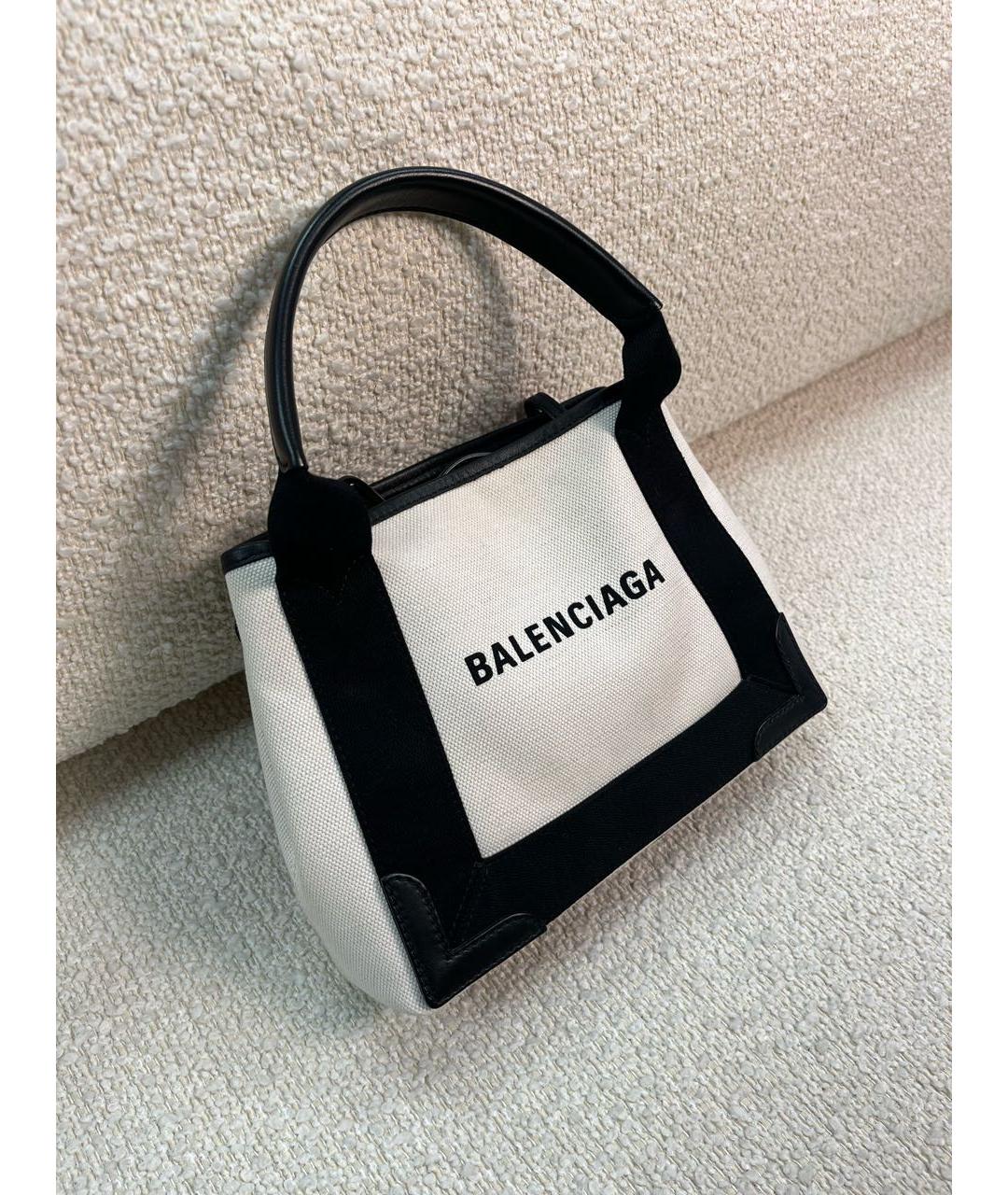 BALENCIAGA Мульти тканевая сумка с короткими ручками, фото 2