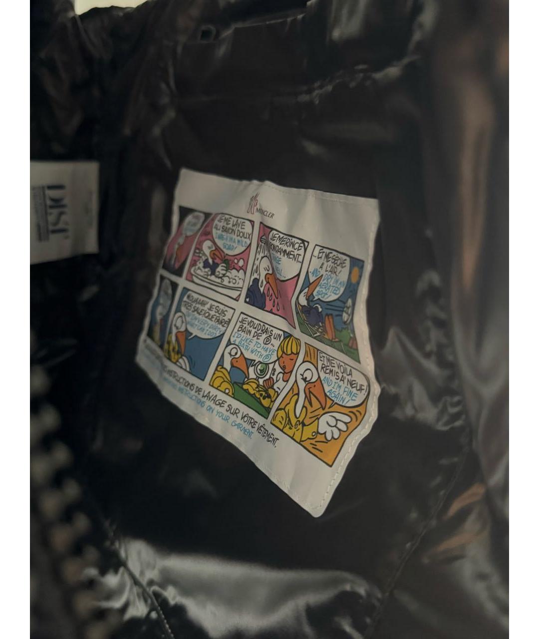 MONCLER Черный жилет, фото 8