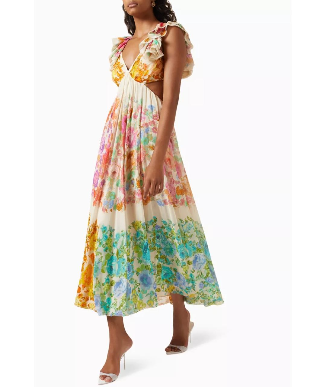 ZIMMERMANN Мульти хлопковое коктейльное платье, фото 7