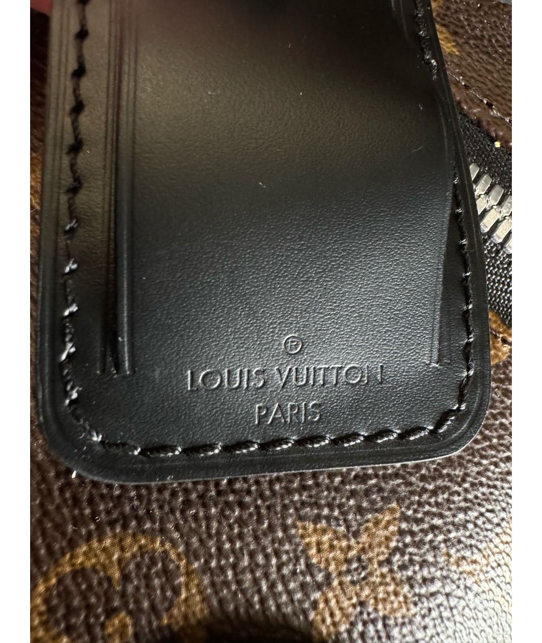 LOUIS VUITTON Коричневый чемодан, фото 6