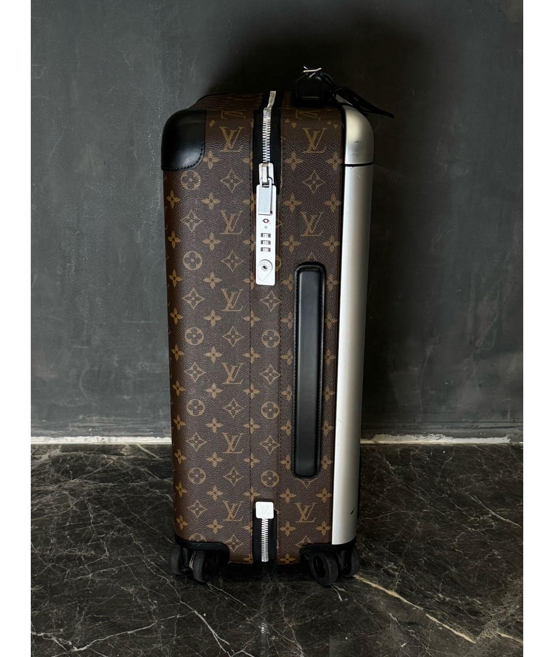 LOUIS VUITTON Коричневый чемодан, фото 2