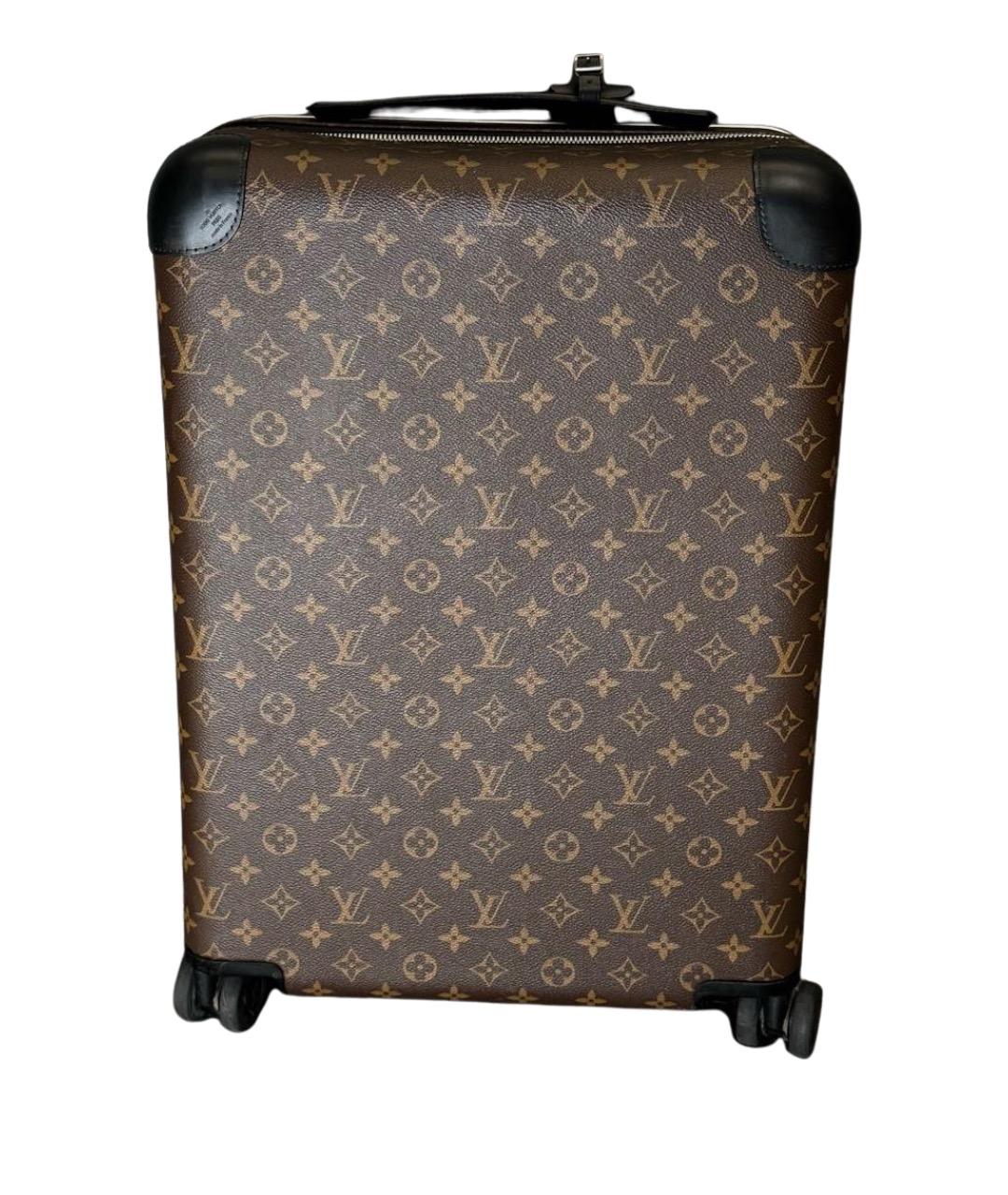 LOUIS VUITTON Коричневый чемодан, фото 1