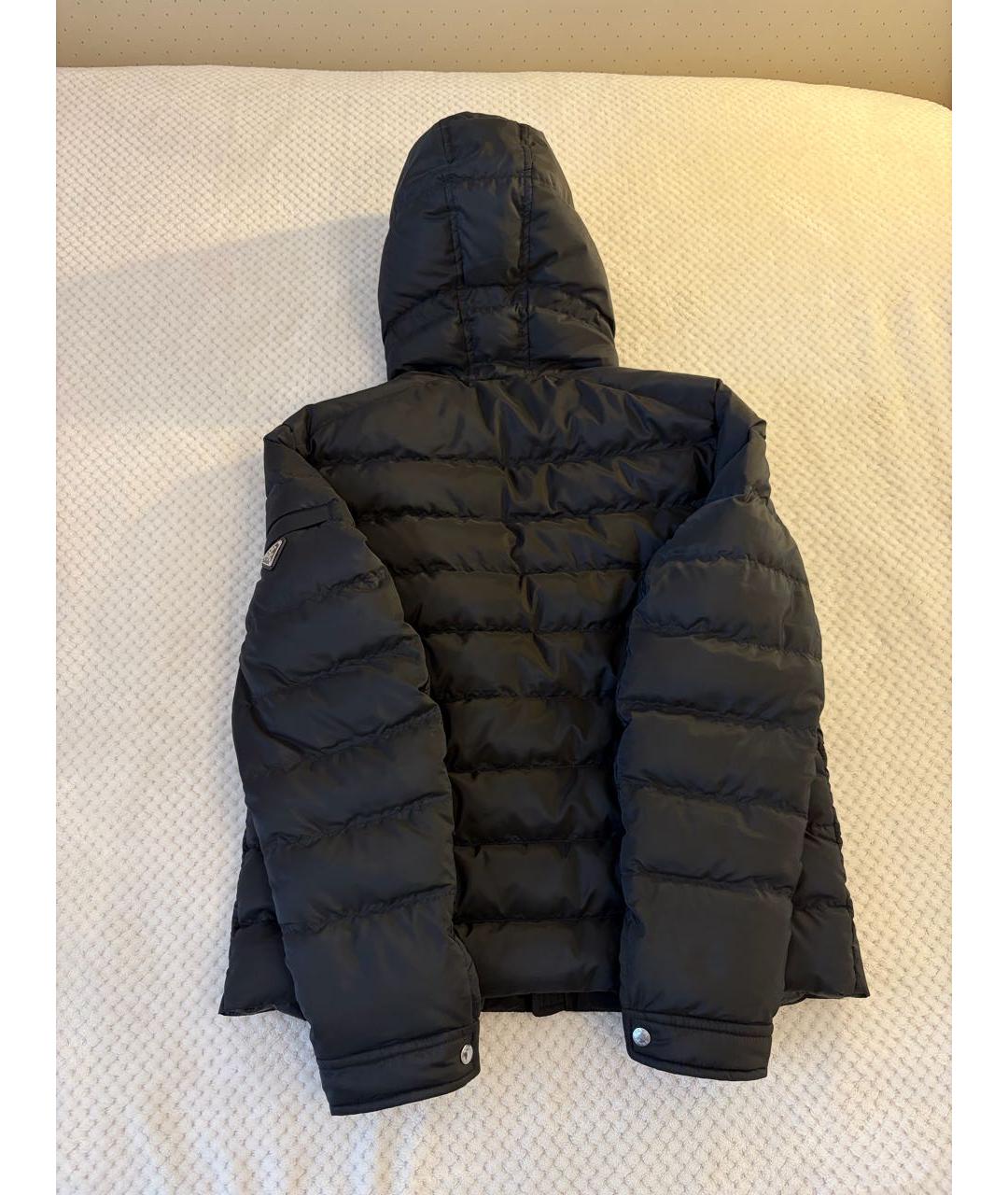 PRADA Черная полиэстеровая куртка, фото 2