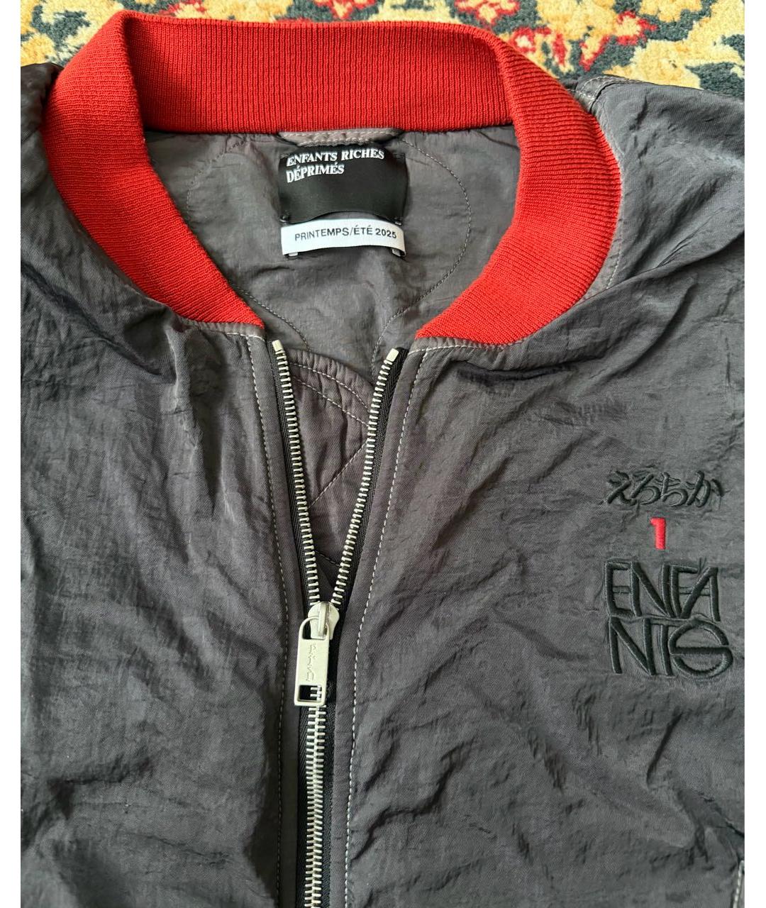 Enfants Riches Déprimés Антрацитовая полиамидовая куртка, фото 3