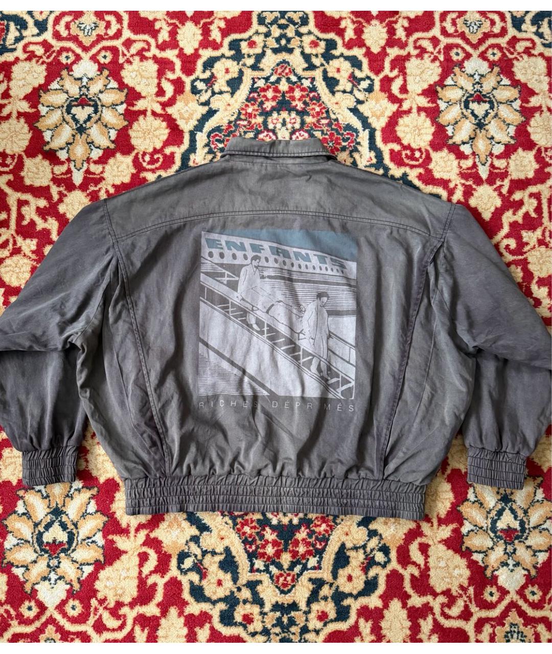 Enfants Riches Déprimés Коричневая хлопковая куртка, фото 2