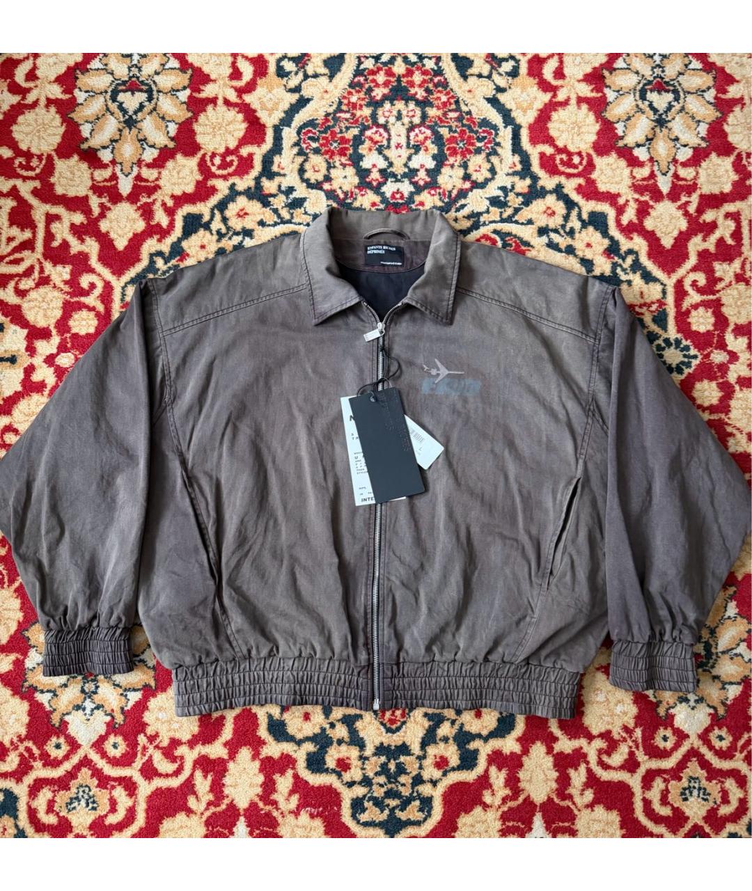 Enfants Riches Déprimés Коричневая хлопковая куртка, фото 6